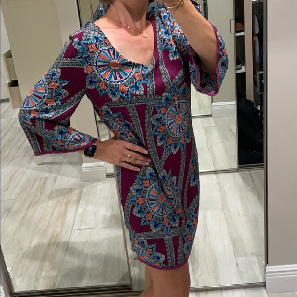 Pink owl dress